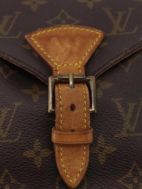 LOUIS VUITTON Monogram Montsouris MM Backpack M51136 LV Auth 179747